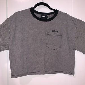 Stussy cropped shirt